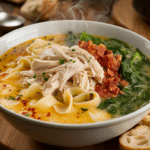 crack chicken noodle soup