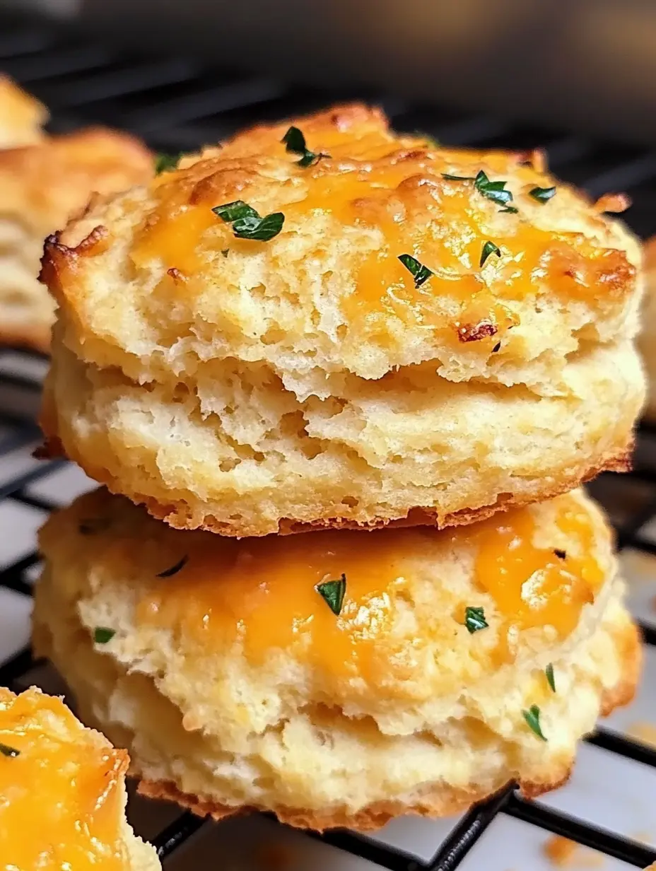 Sourdough Discard Cheddar Biscuits