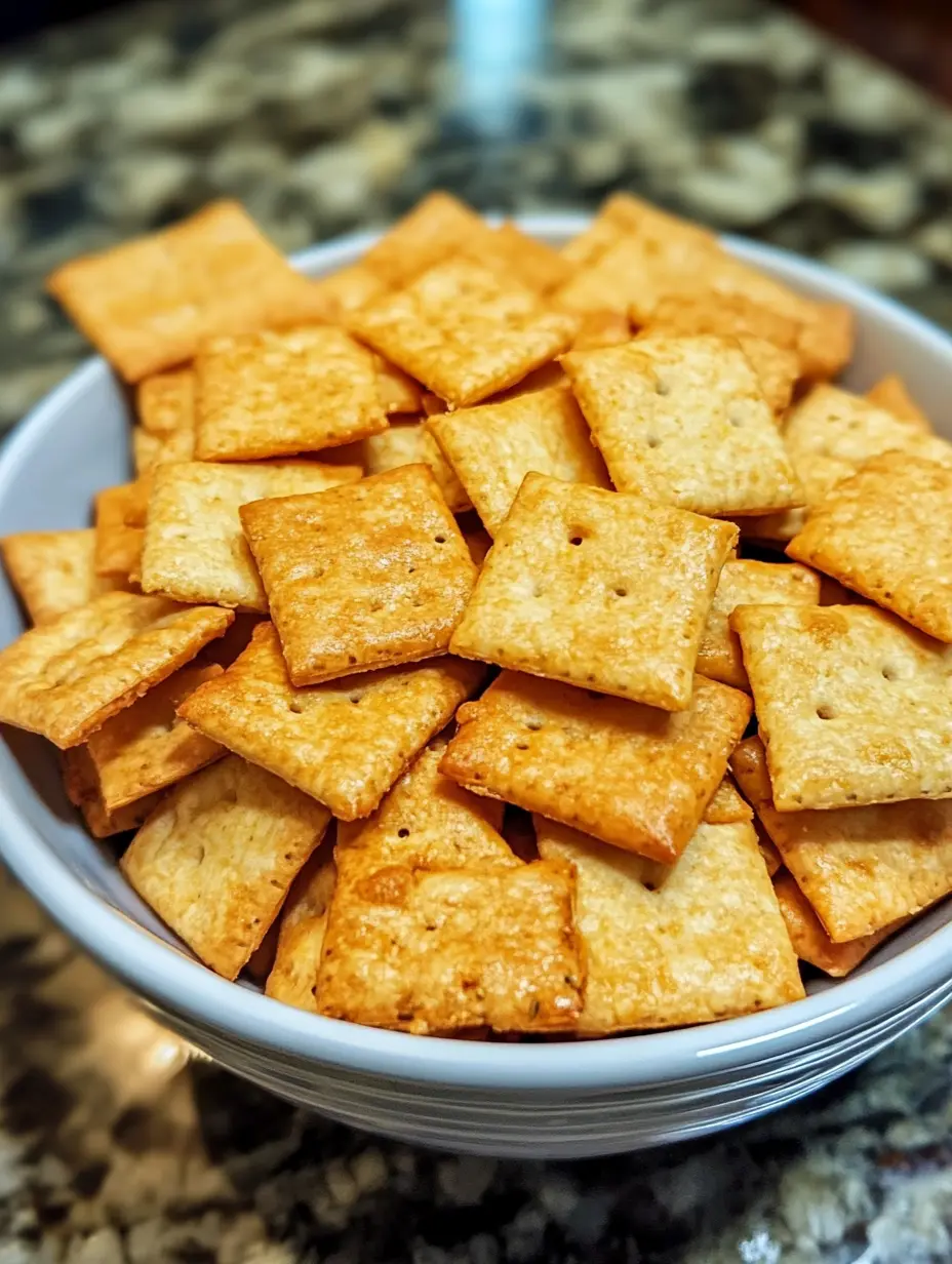 Sourdough Discard Cheez-Its – Crispy, Cheesy, and Irresistible