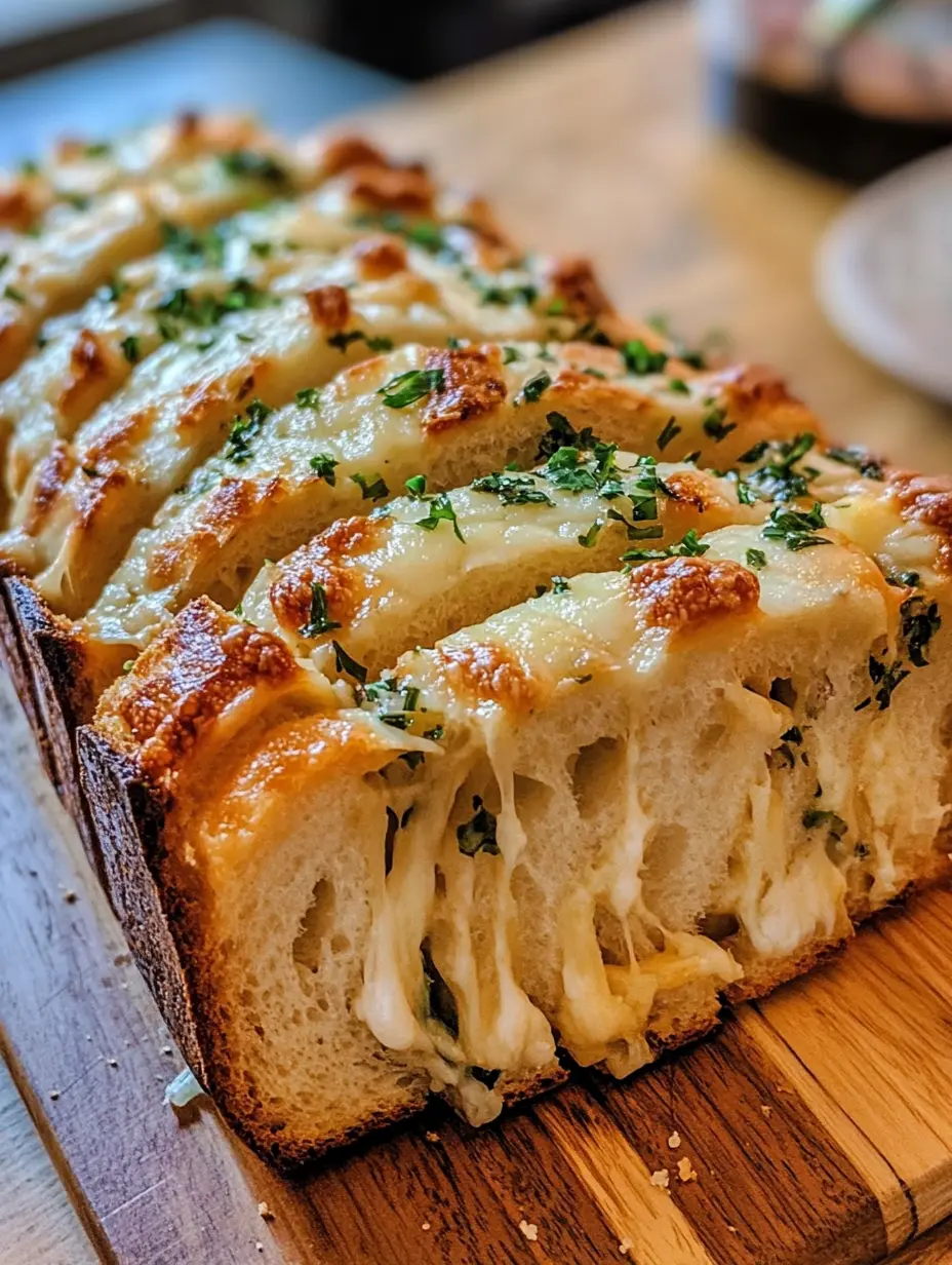 Sourdough Discard Pull-Apart Garlic Bread – Buttery, Cheesy Perfection