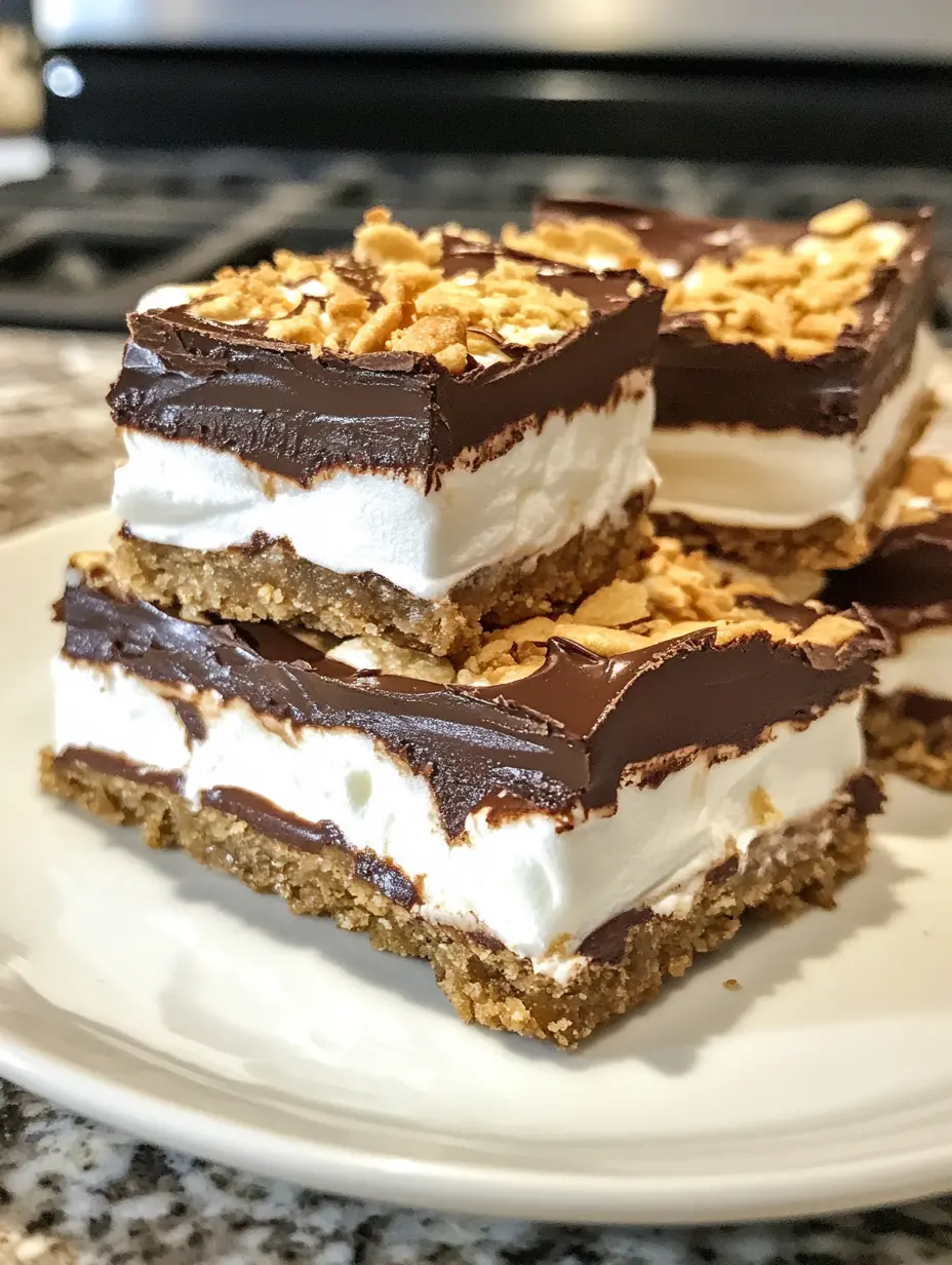 Sourdough Discard S’mores Bars