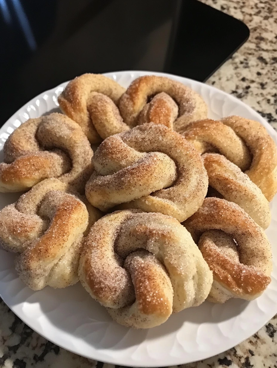 Sourdough Discard Cinnamon Sugar Knots