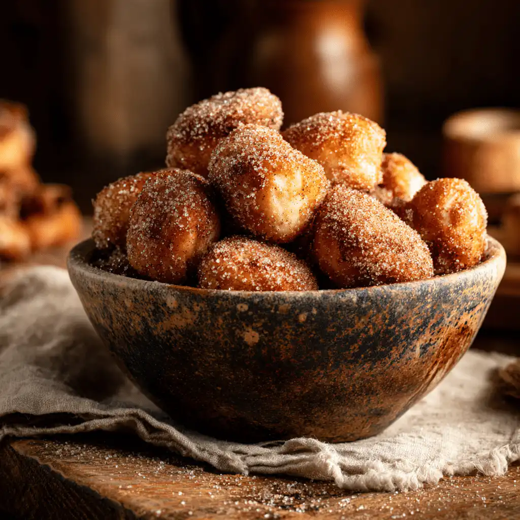 Sourdough Discard Cinnamon Sugar Pretzel Bites: Easy Sweet Snack