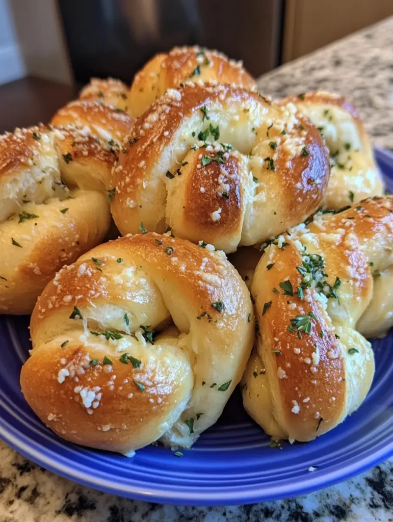 Sourdough Discard Garlic Knots