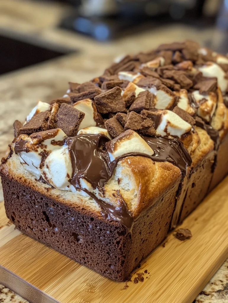 Sourdough Discard S’mores Pull-Apart Bread