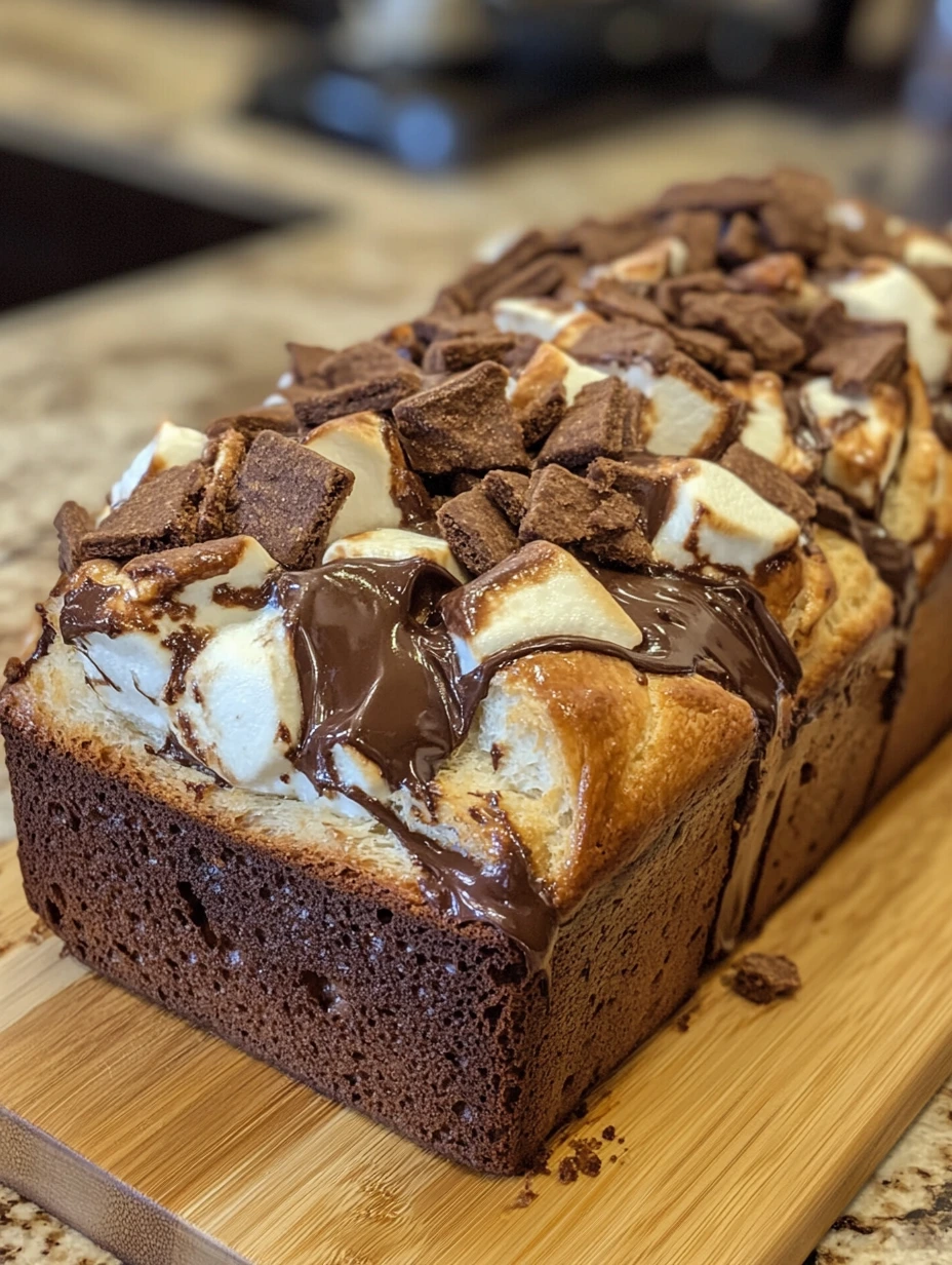 Sourdough Discard S’mores Pull-Apart Bread