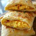 sourdough discard breakfast pockets