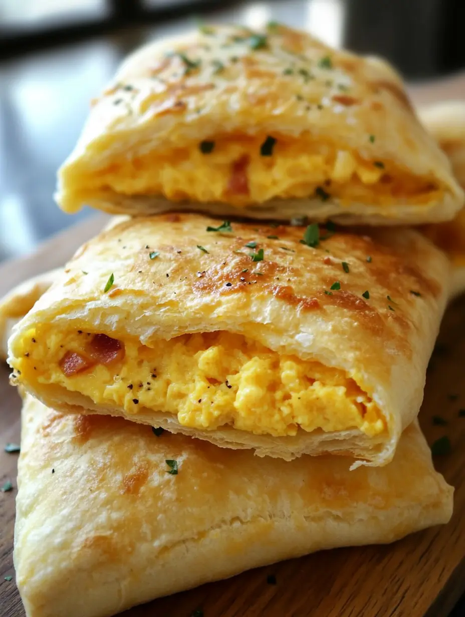 Sourdough Discard Breakfast Pockets Recipe