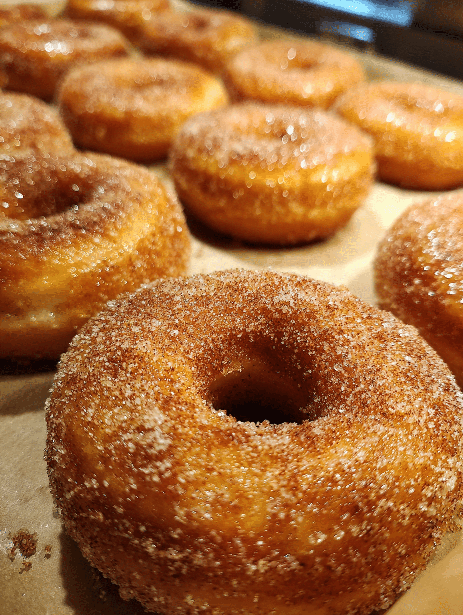 Sourdough Discard Cinnamon Sugar Donuts: Soft, Golden & Sweet