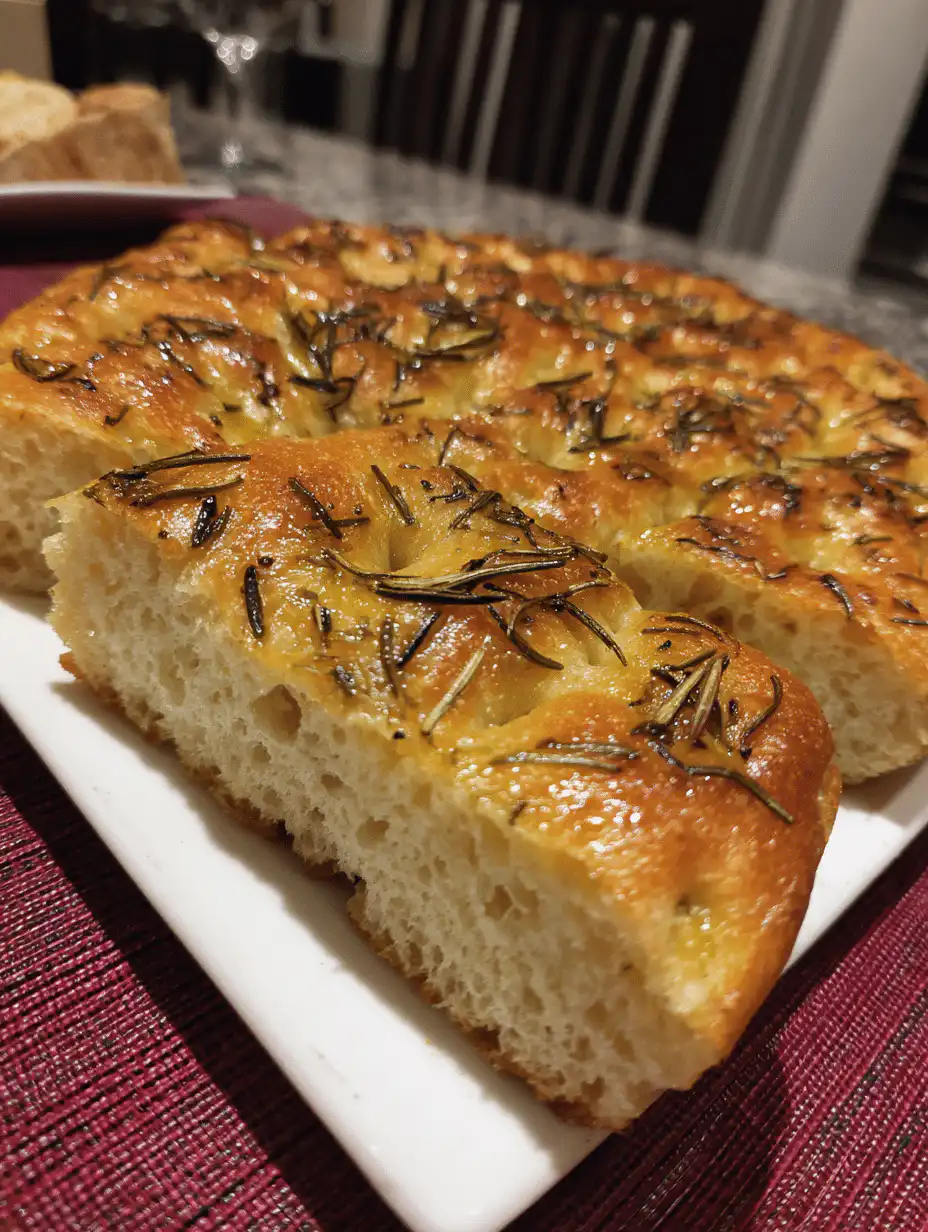 Sourdough Discard FLUFFIEST Focaccia