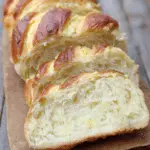Sourdough Croissant Loaf fresh from oven