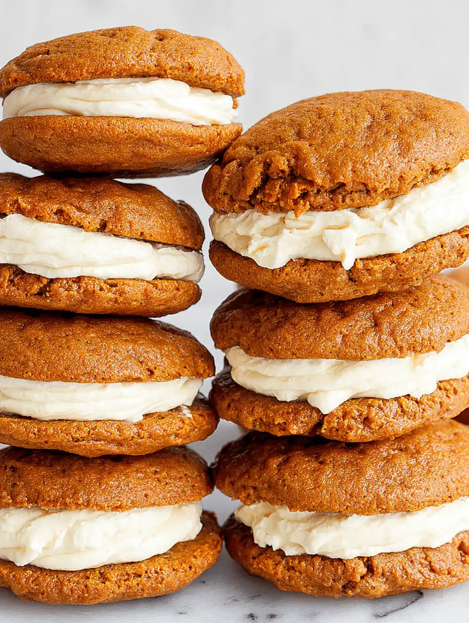Sourdough Pumpkin Whoopie Pies
