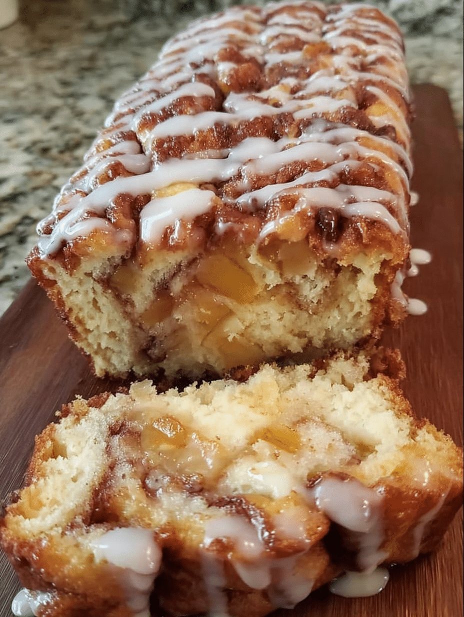Apple Fritter Discard Loaf
