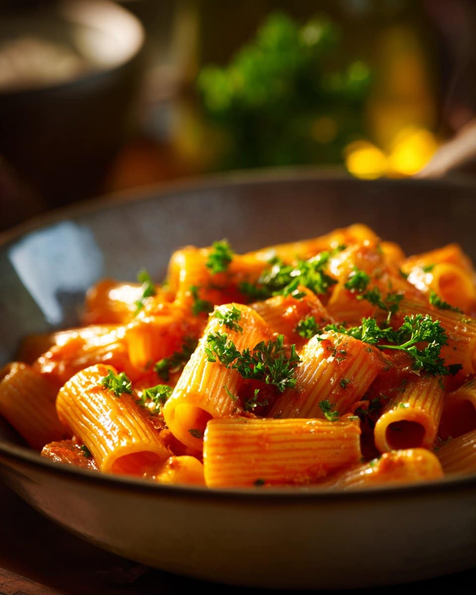 Creamy Tomato Garlic Pasta