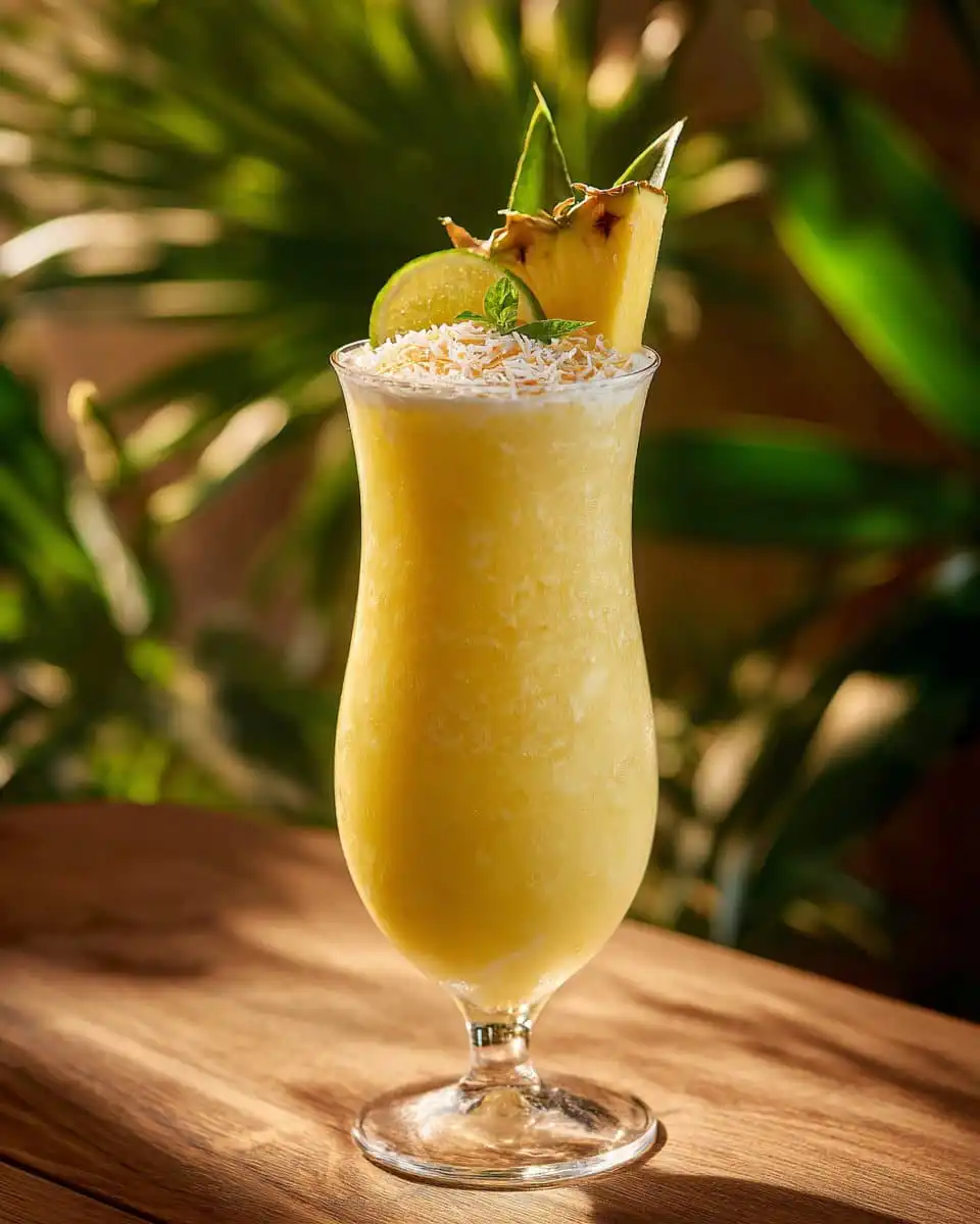 Non Alcoholic Piña Colada Punch