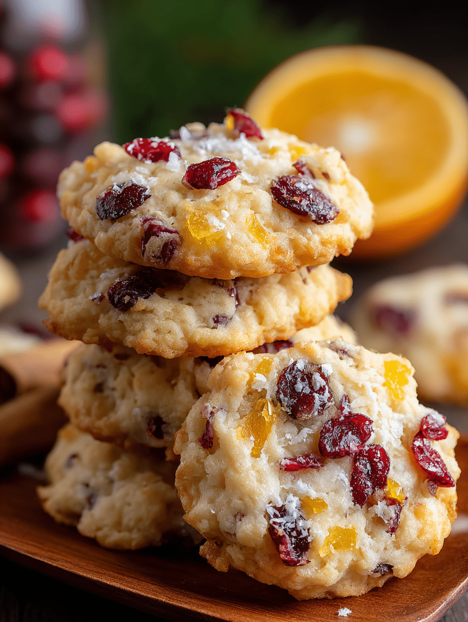 Cranberry Orange Cookies