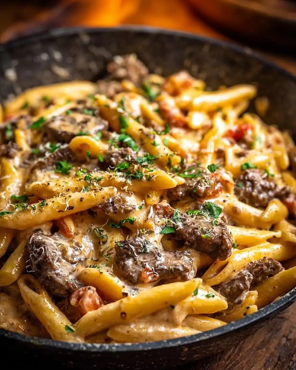 Creamy Beef Pasta