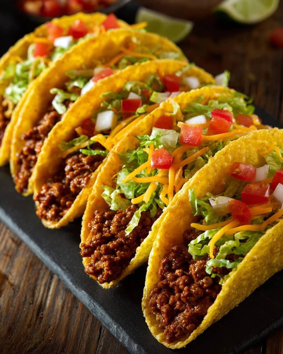 Oven-Baked Cheesy Tacos (Crispy & Loaded) You'll Love