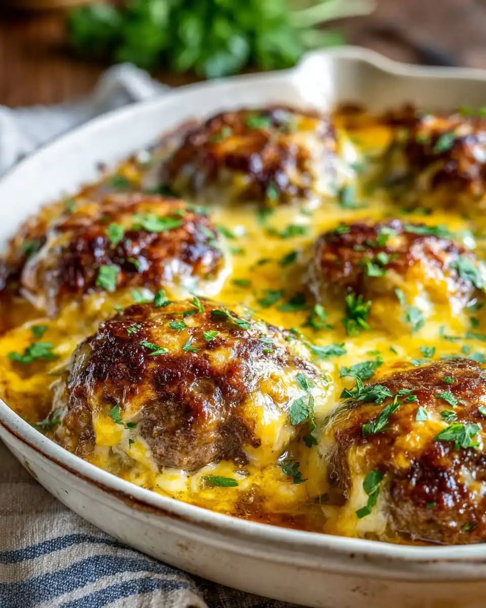 Amish Hamburger Steak Bake