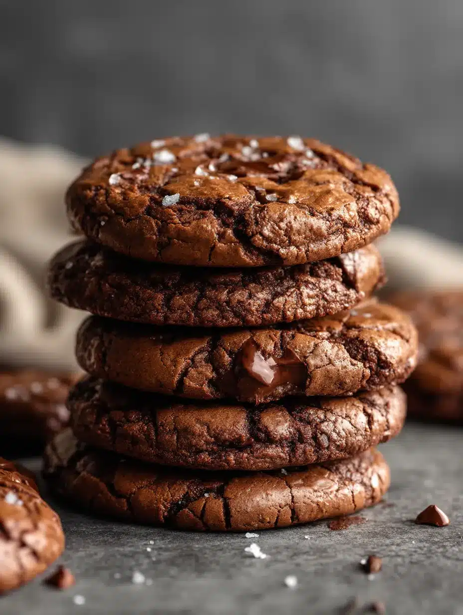 Sourdough Brownie Cookies