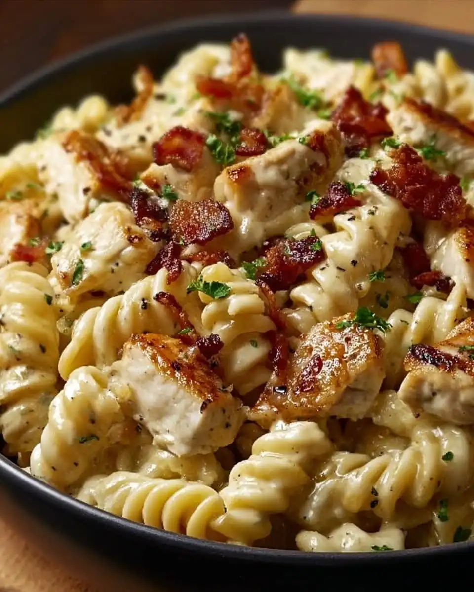 Chicken Bacon Ranch Pasta
