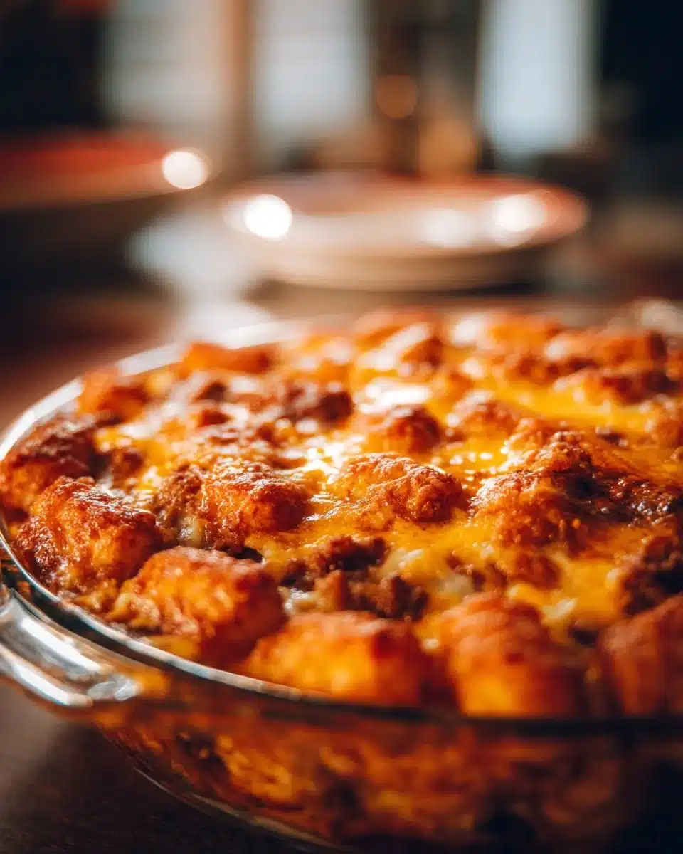 Chili Cheese Tater Tot Casserole: A Family Favorite Dish!