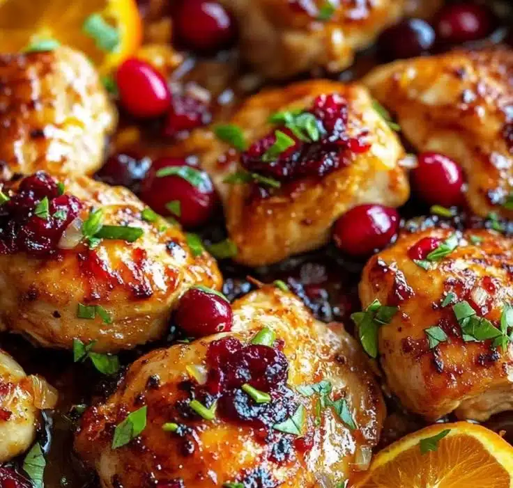 Cranberry Orange Chicken