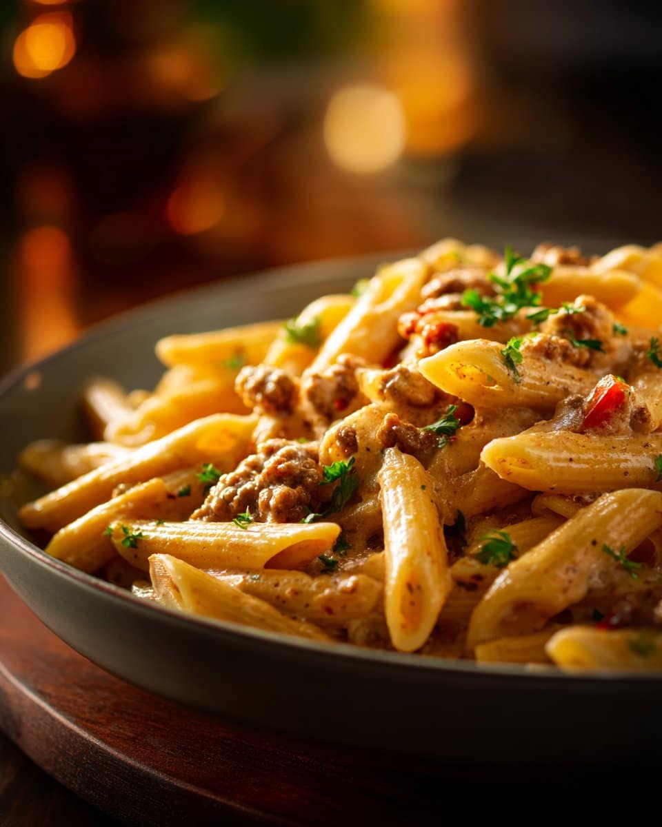 Creamy Beef Pasta