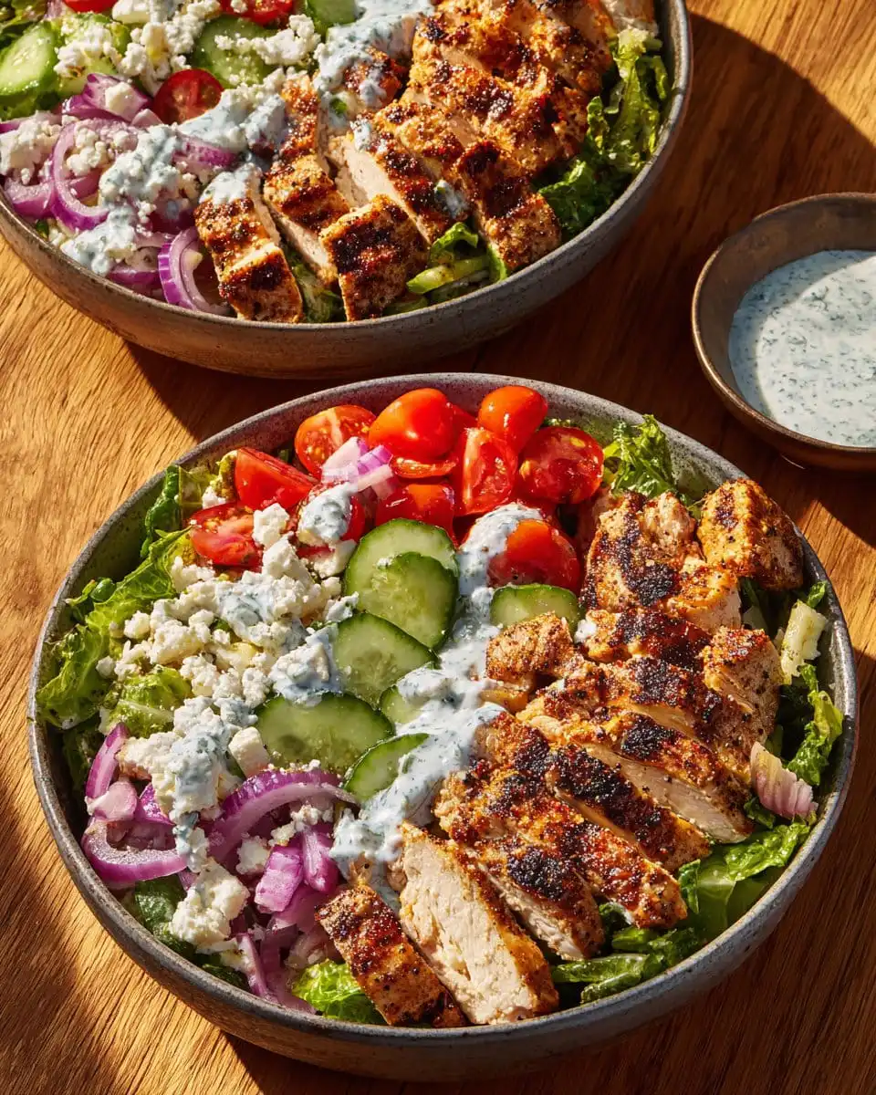Greek Chicken Bowls