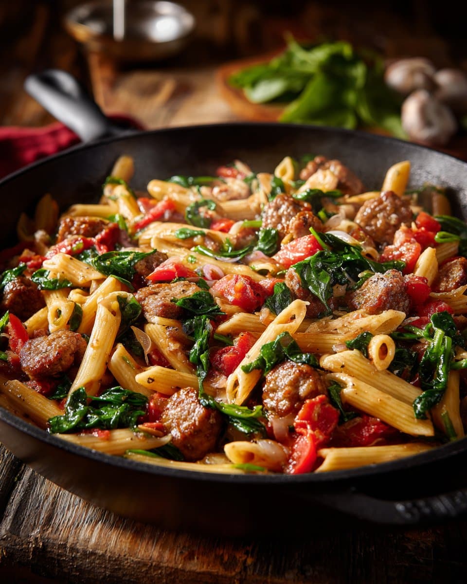Cajun Sausage Pasta