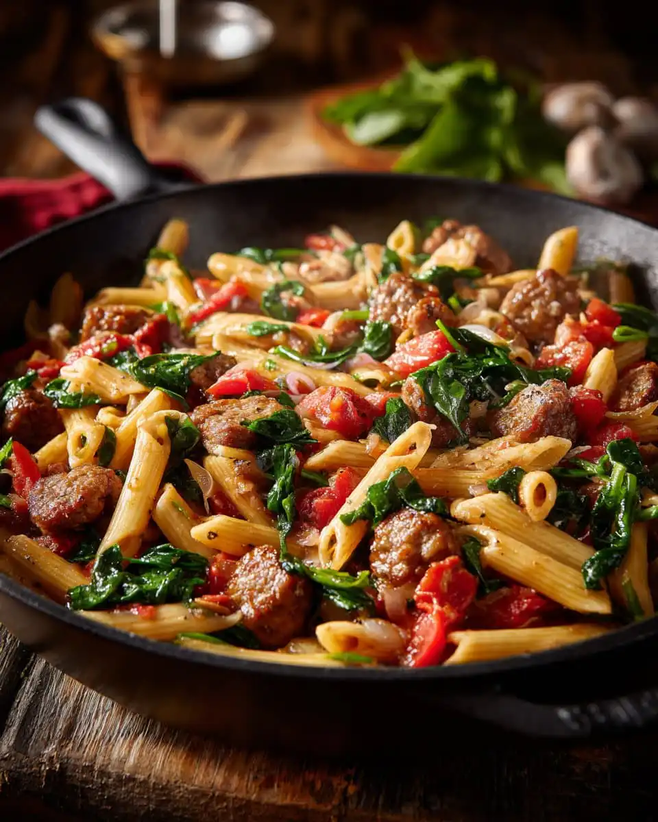 Cajun Sausage Pasta