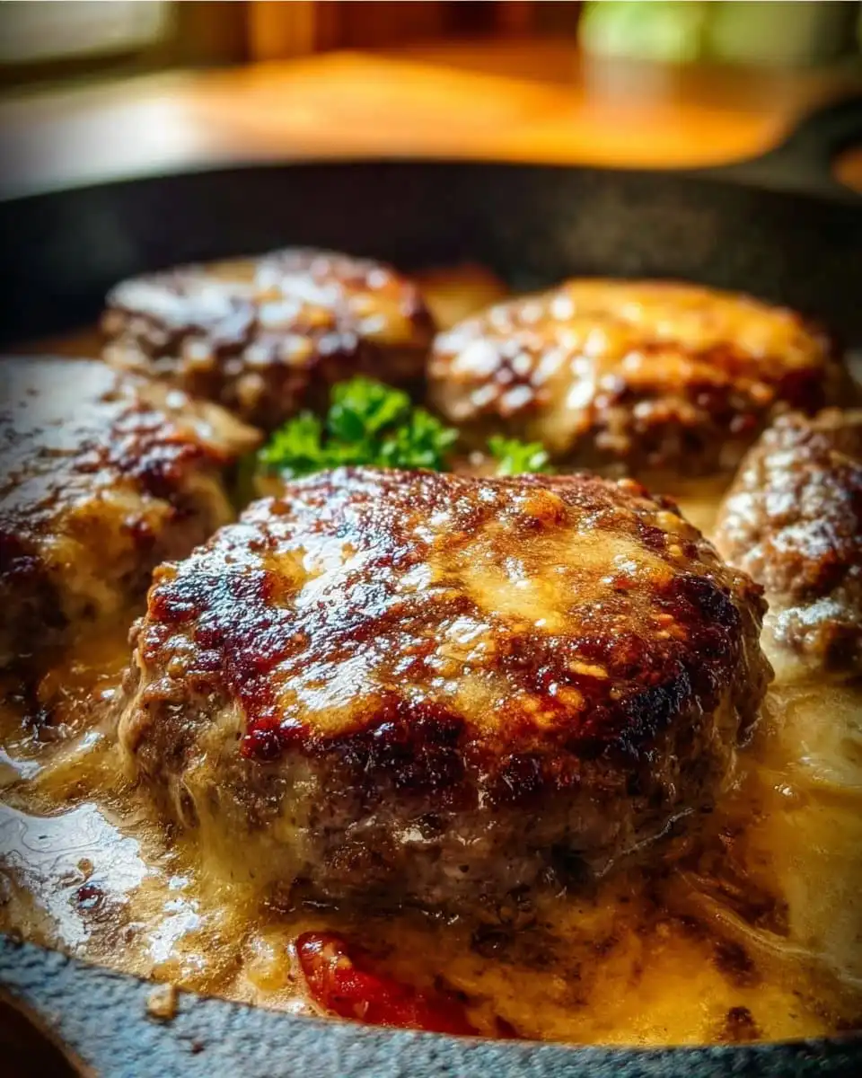 Amish Hamburger Steak Bake