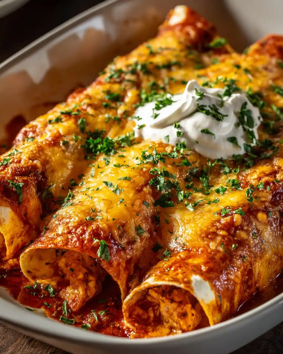 Ultimate Quick and Easy Chicken Enchiladas
