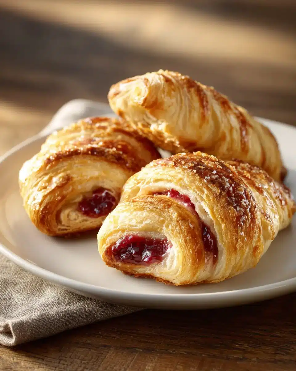 Berry Puff Twists