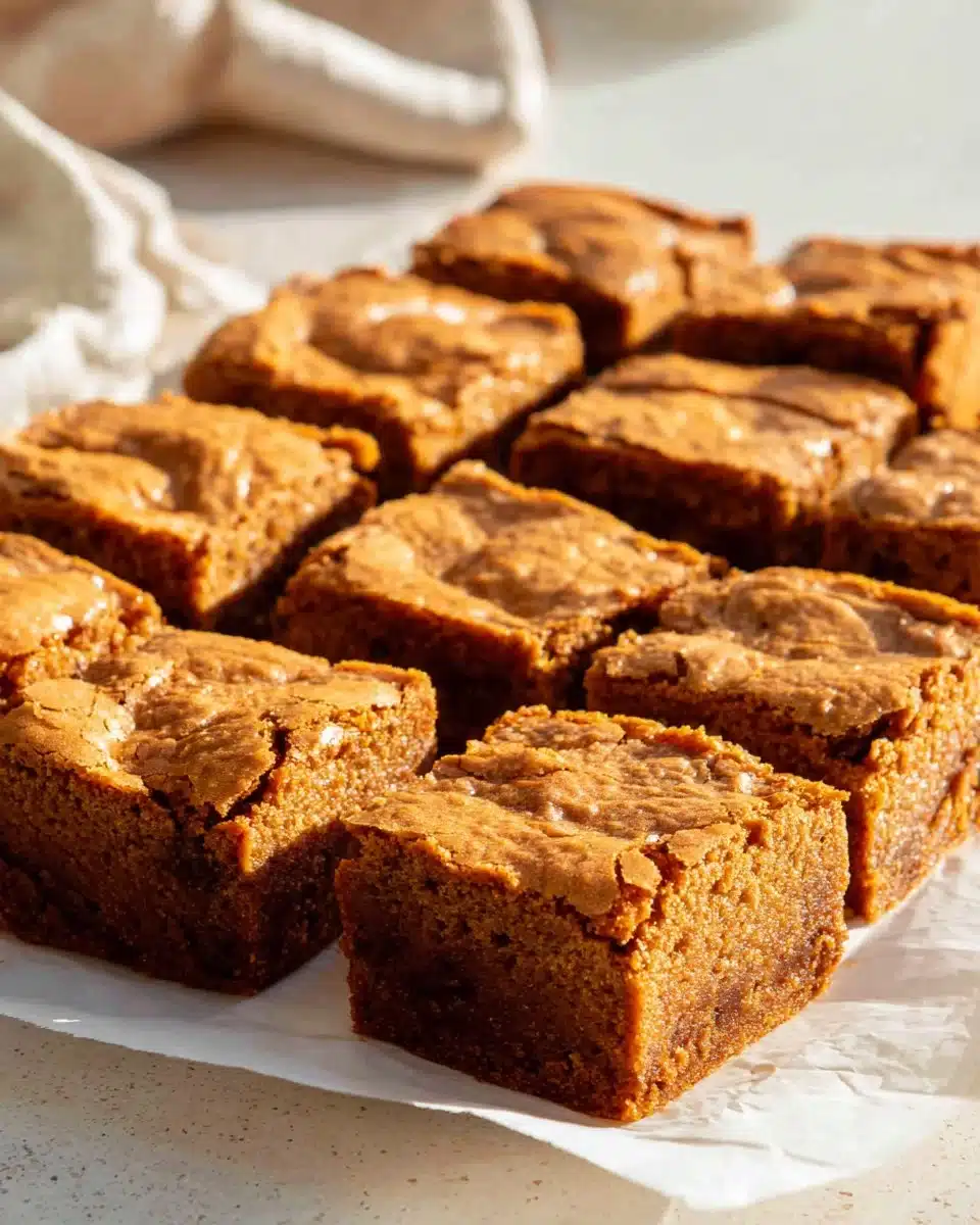 Biscoff Blondies
