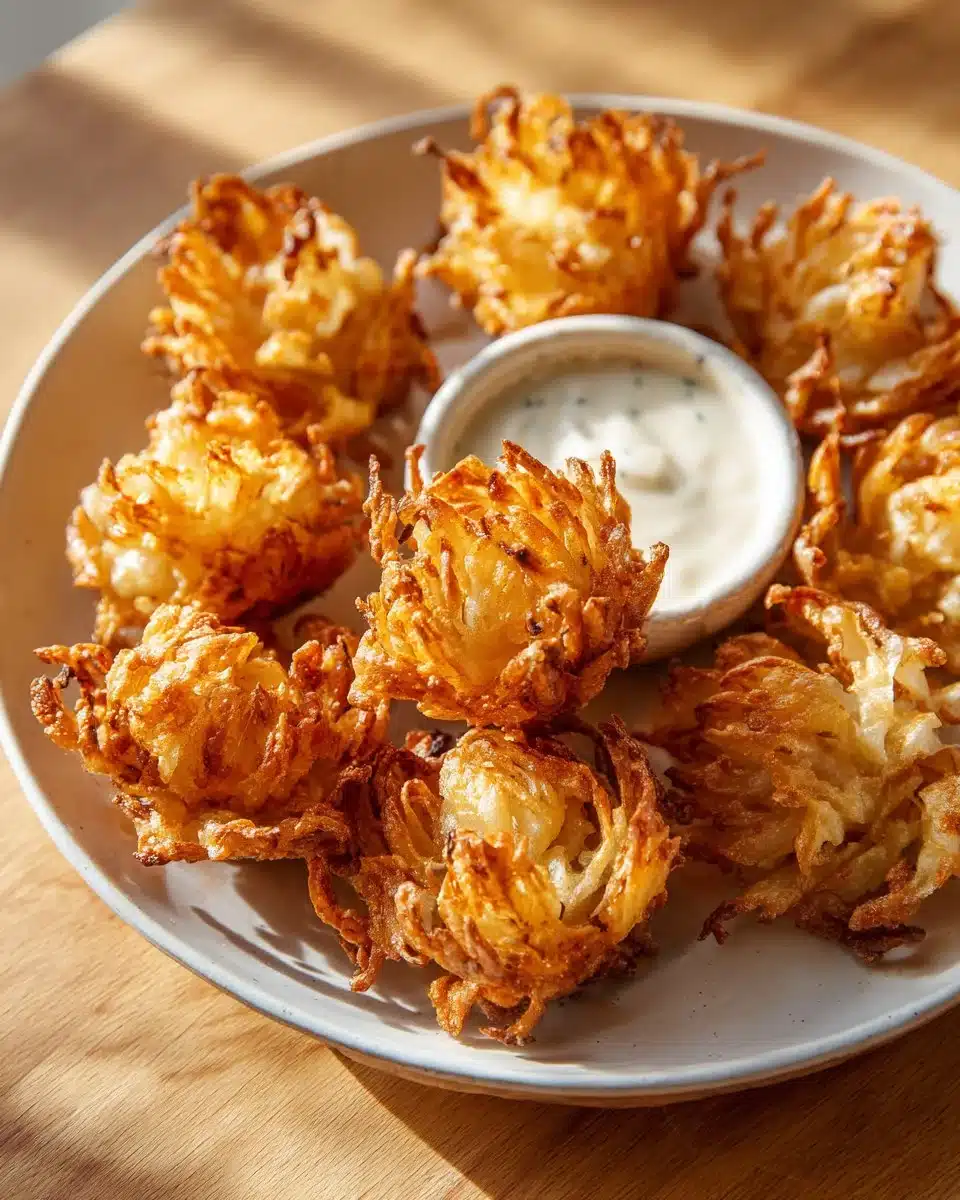 Bite-Sized Blooming Onions