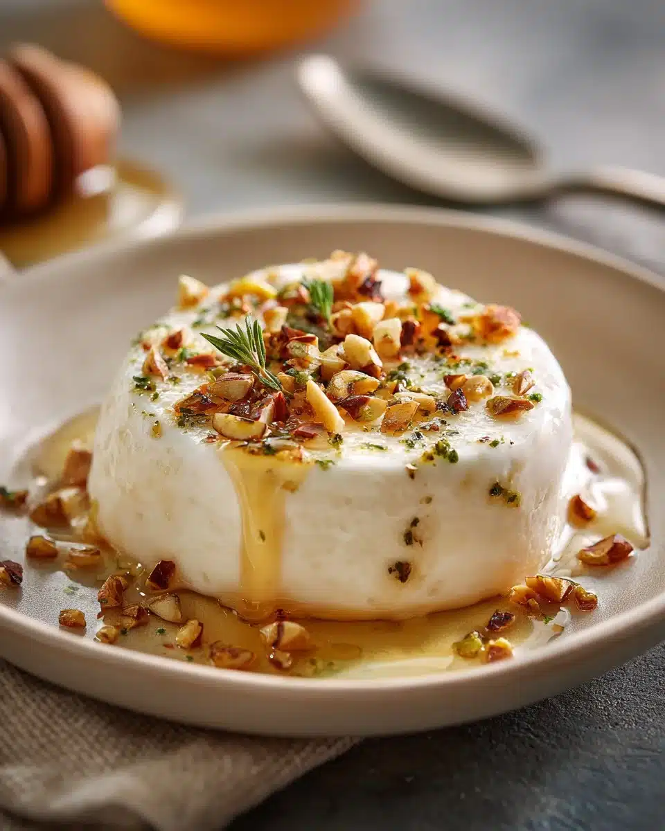 Boursin Appetizer with Pistachios and Honey