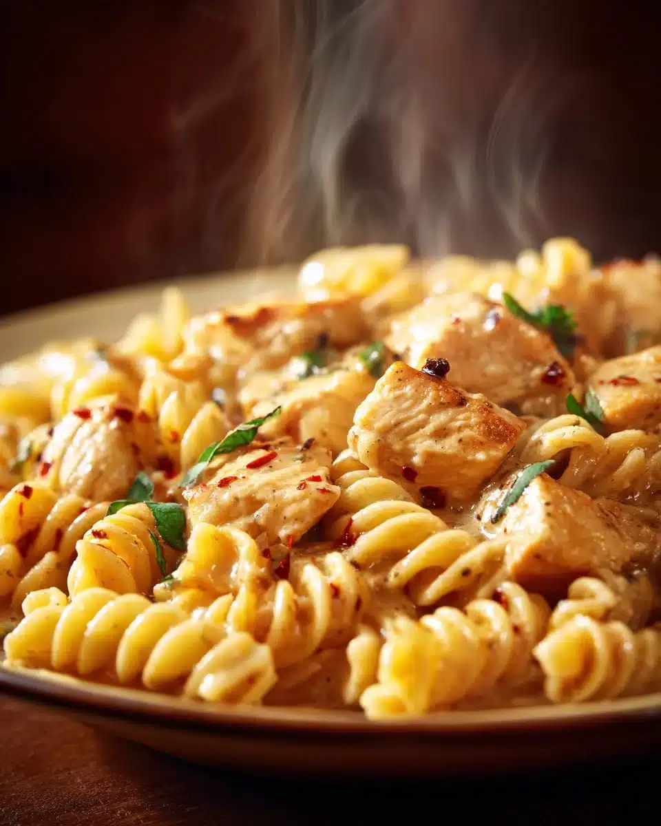 Cajun Cream Cheese Chicken Pasta Bake Recipe