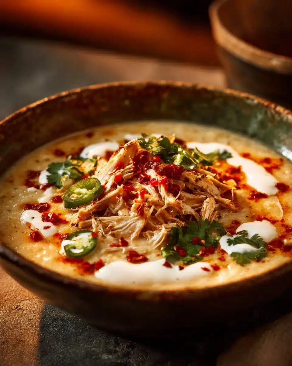 Creamy Chicken Enchilada Soup