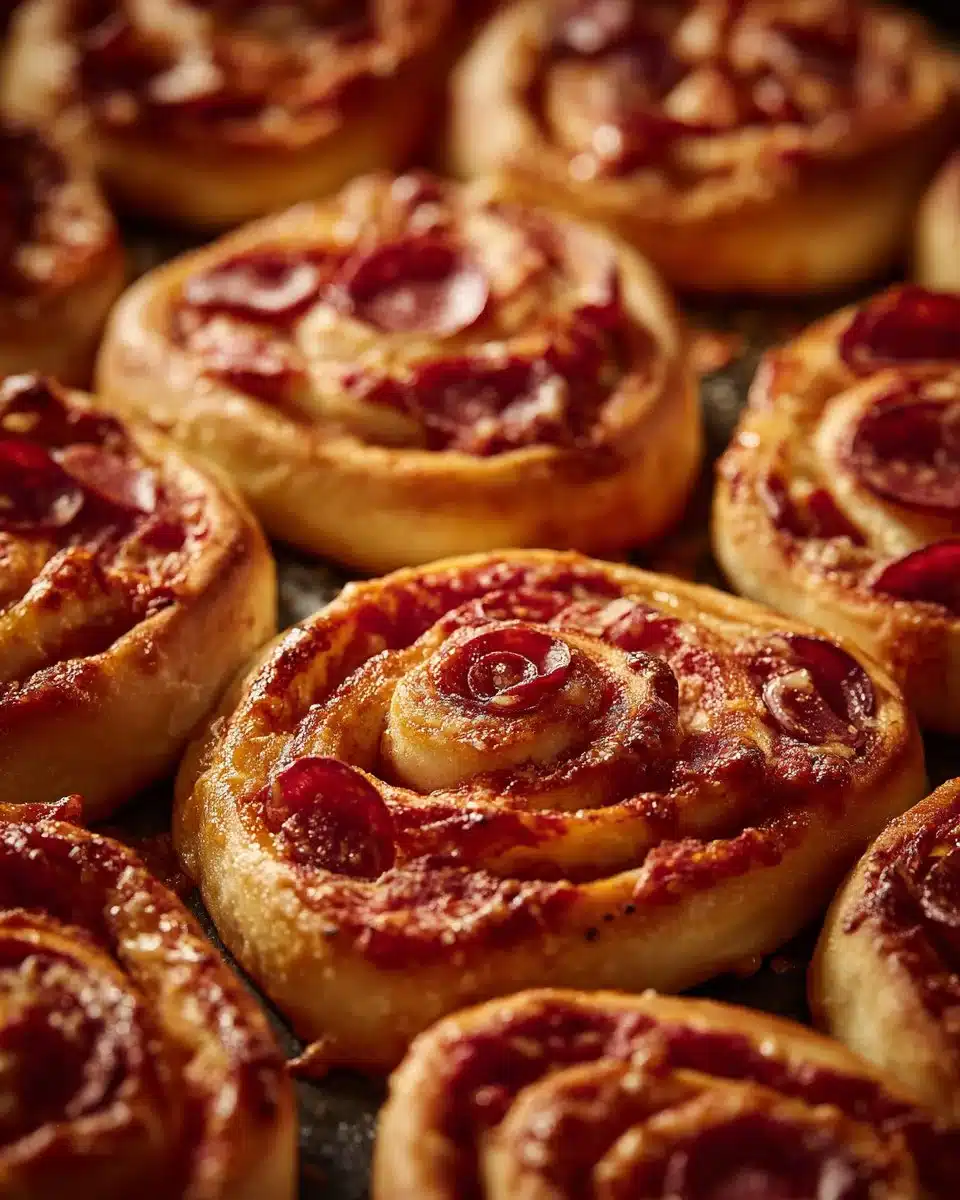 Easy Pizza Roses