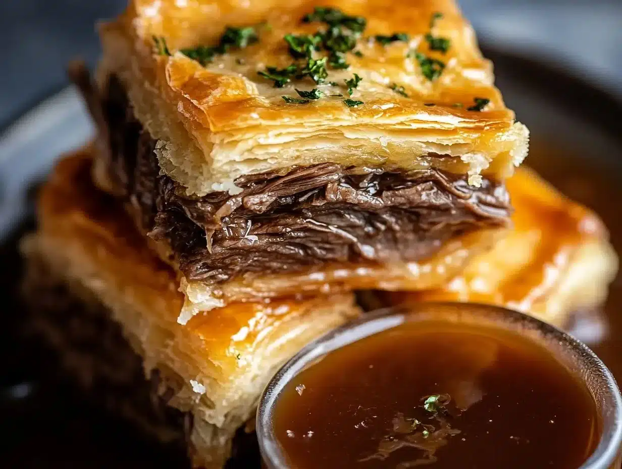 French Dip Squares