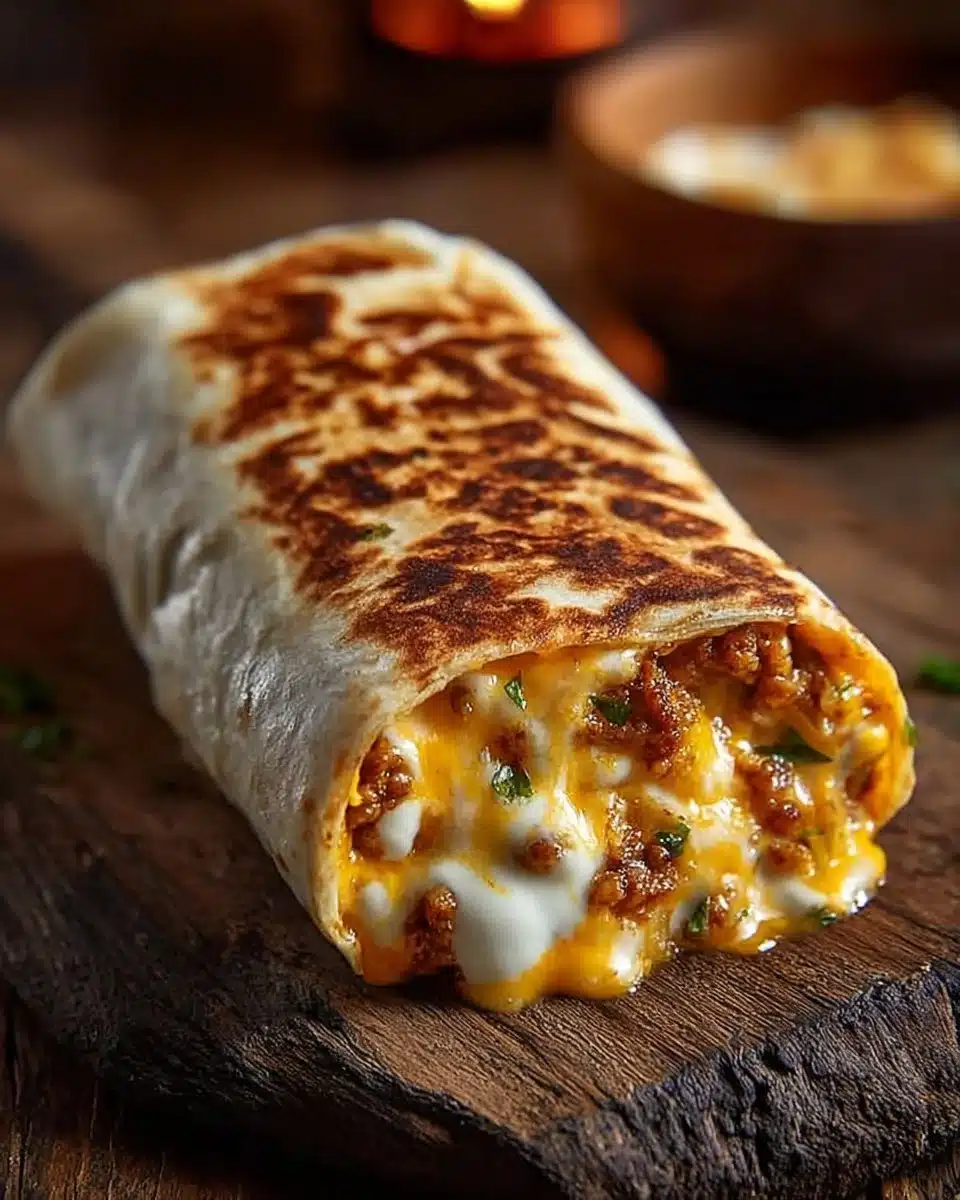 Grilled Cheese Burrito