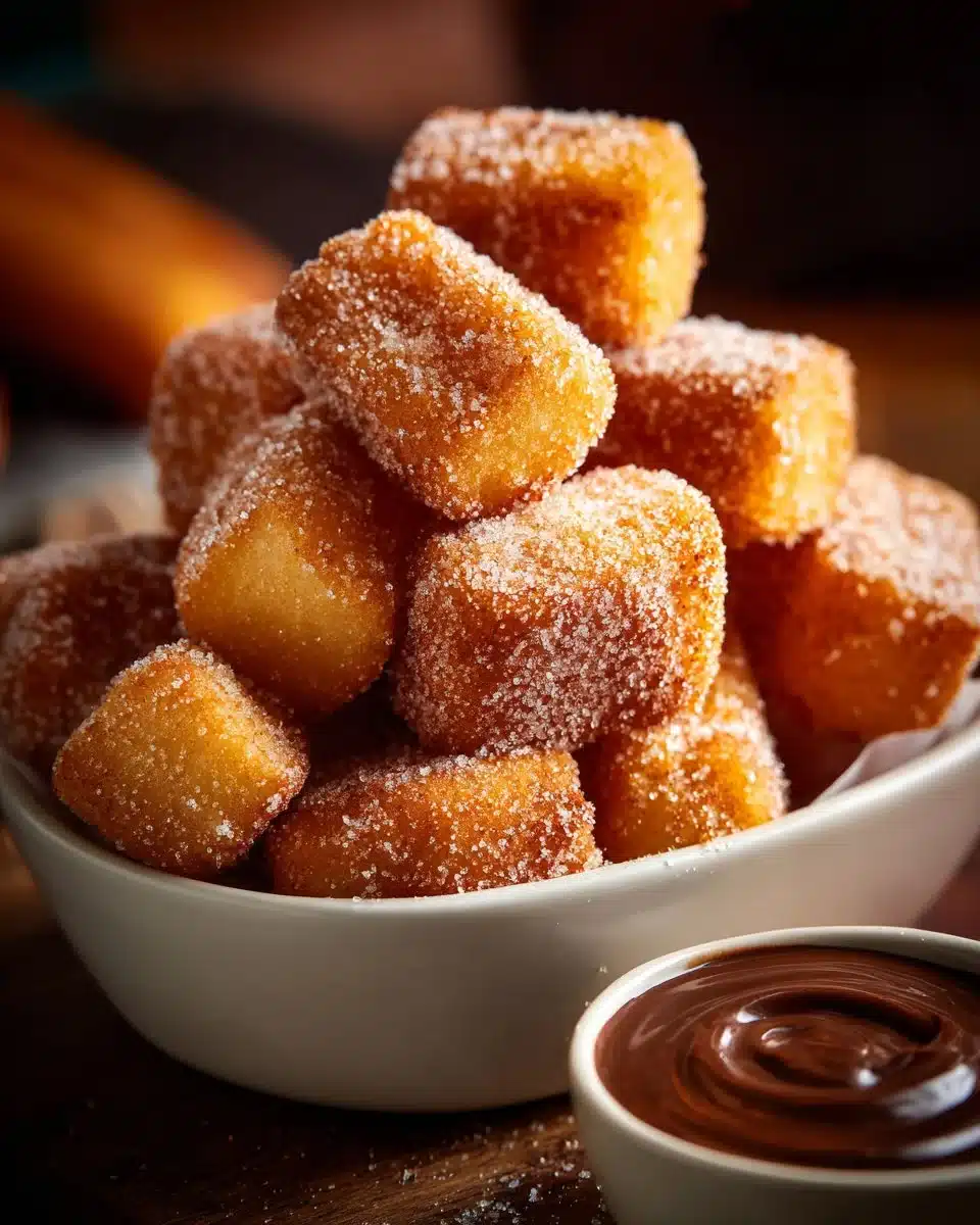 Healthy Air Fryer Churro Bites
