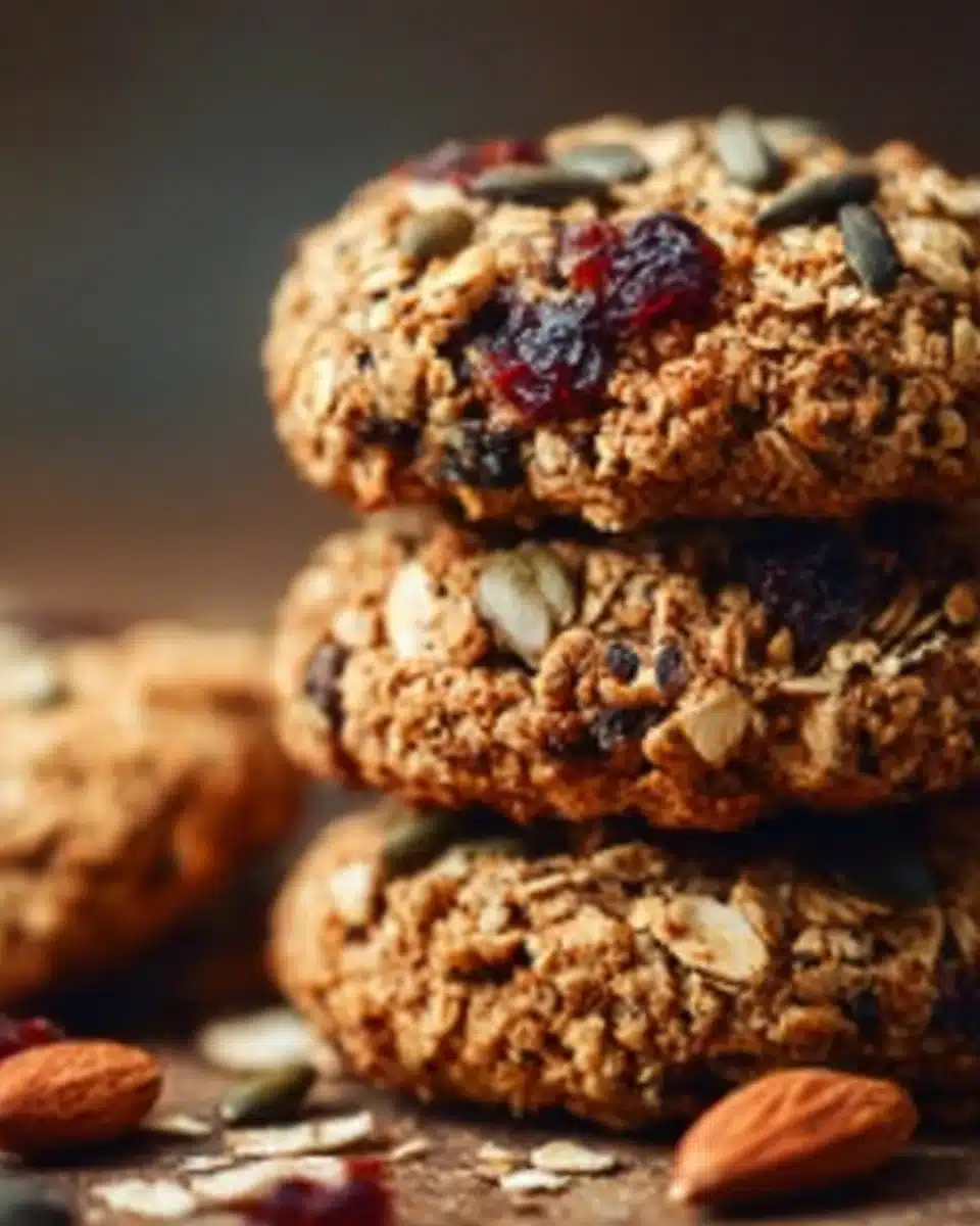 Healthy Nut & Seed Energy Cookies