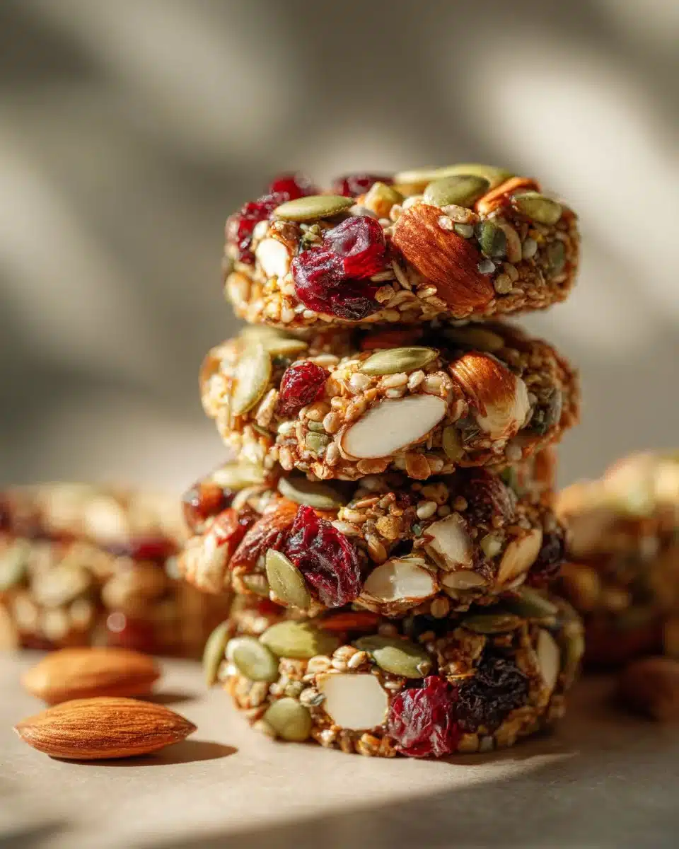 Healthy Nut & Seed Energy Cookies