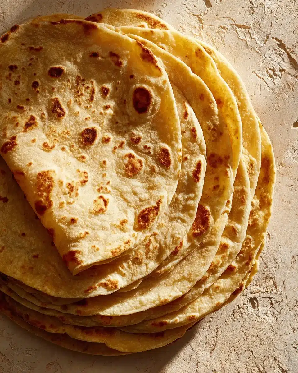 Homemade Sourdough Discard Tortillas Recipe
