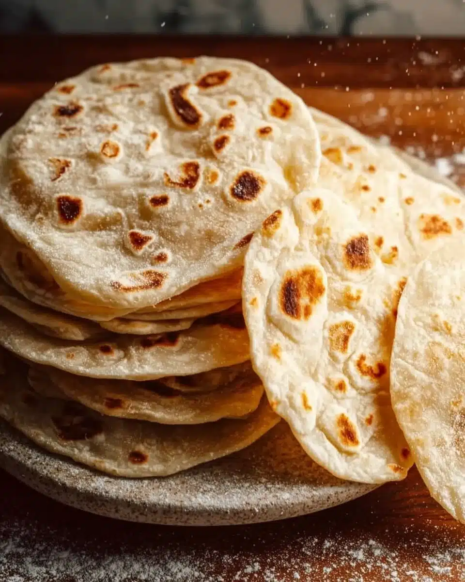 Homemade Sourdough Discard Tortillas Recipe