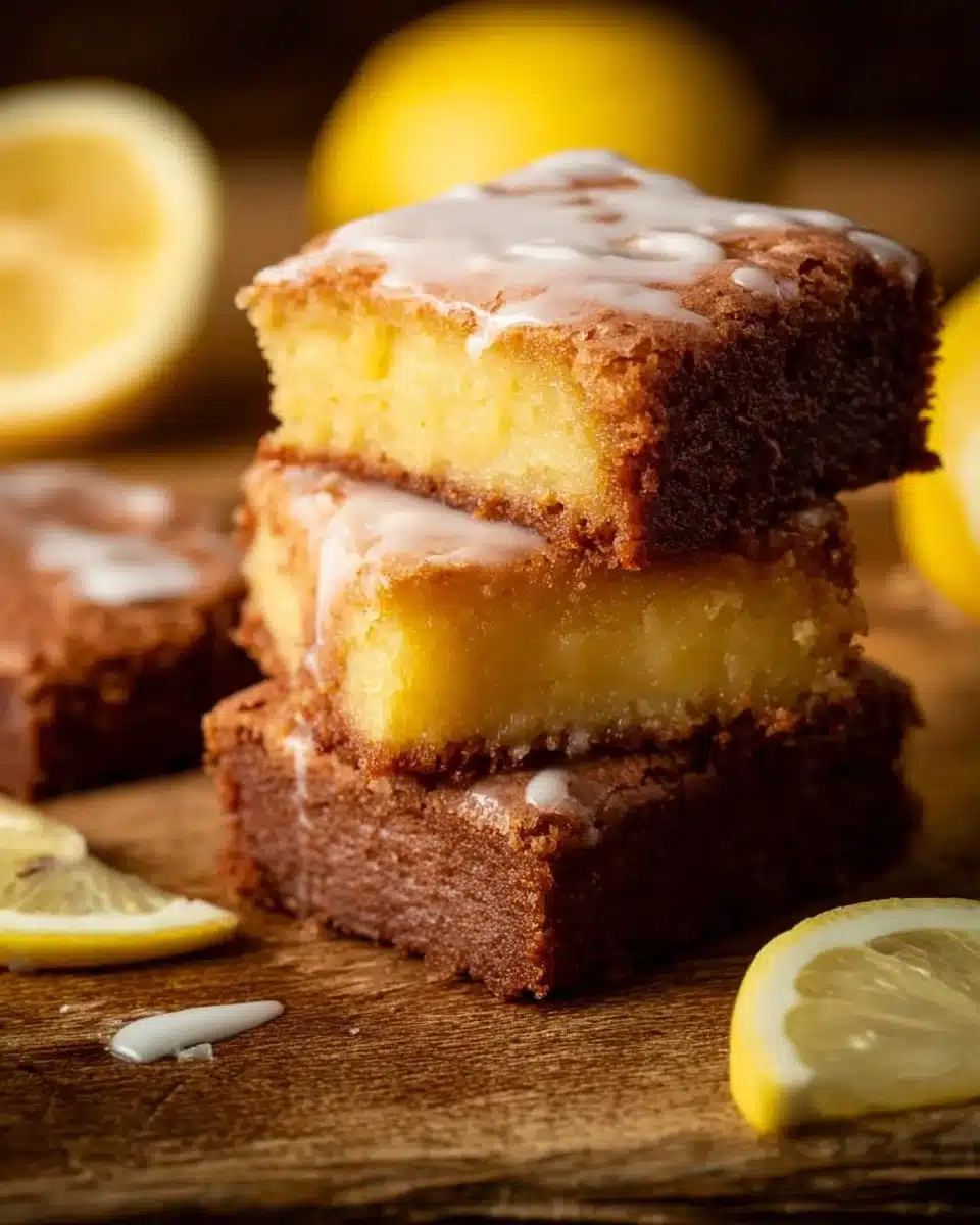 Lemon Brownies