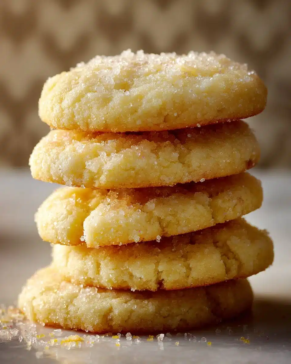 Lemon Drop Sugar Cookies