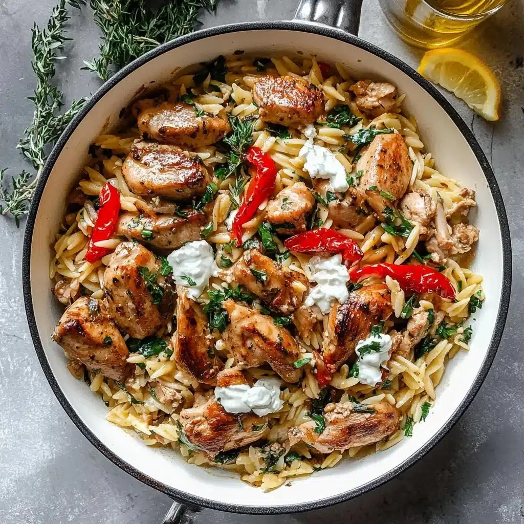 Lemon-Feta Chicken and Orzo: An Amazing Ultimate Recipe